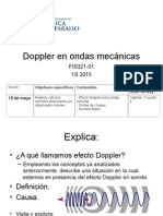 Efecto Doppler ondas mecánicas