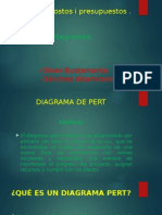 Trabajo de Costos i Presupuestos Diagrama Pert