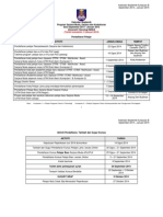 Kalendar Akademik Kump B September 2014 - Januari 2015 - 2