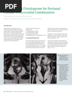 Download MRI With MR Fistulogram for Perianal Fistula - A Successful Combination by Papadove SN266310954 doc pdf