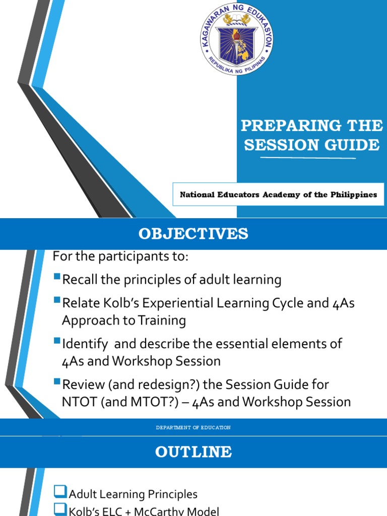 Session Guide Preparation Template | PDF | Abstraction | Concept