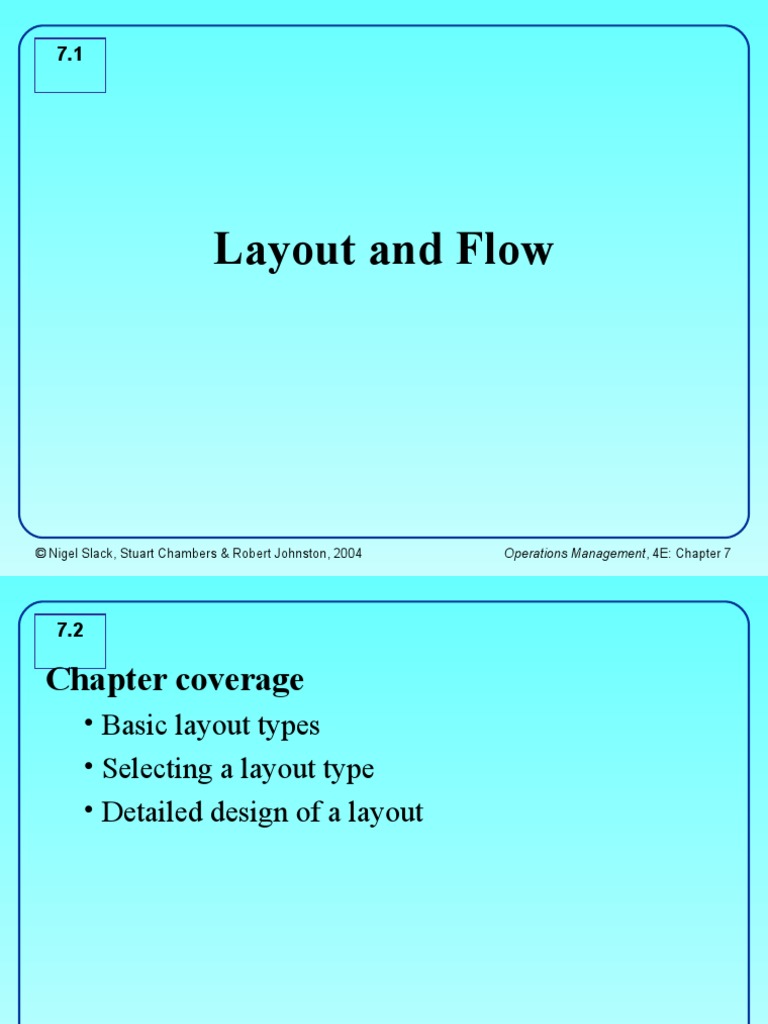 3 Layout and Flow | PDF | Technology & Engineering