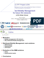 Distributed Mobility Management