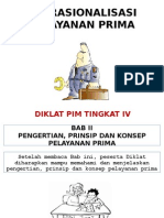 Operasionalisasi Pelayanan Prima