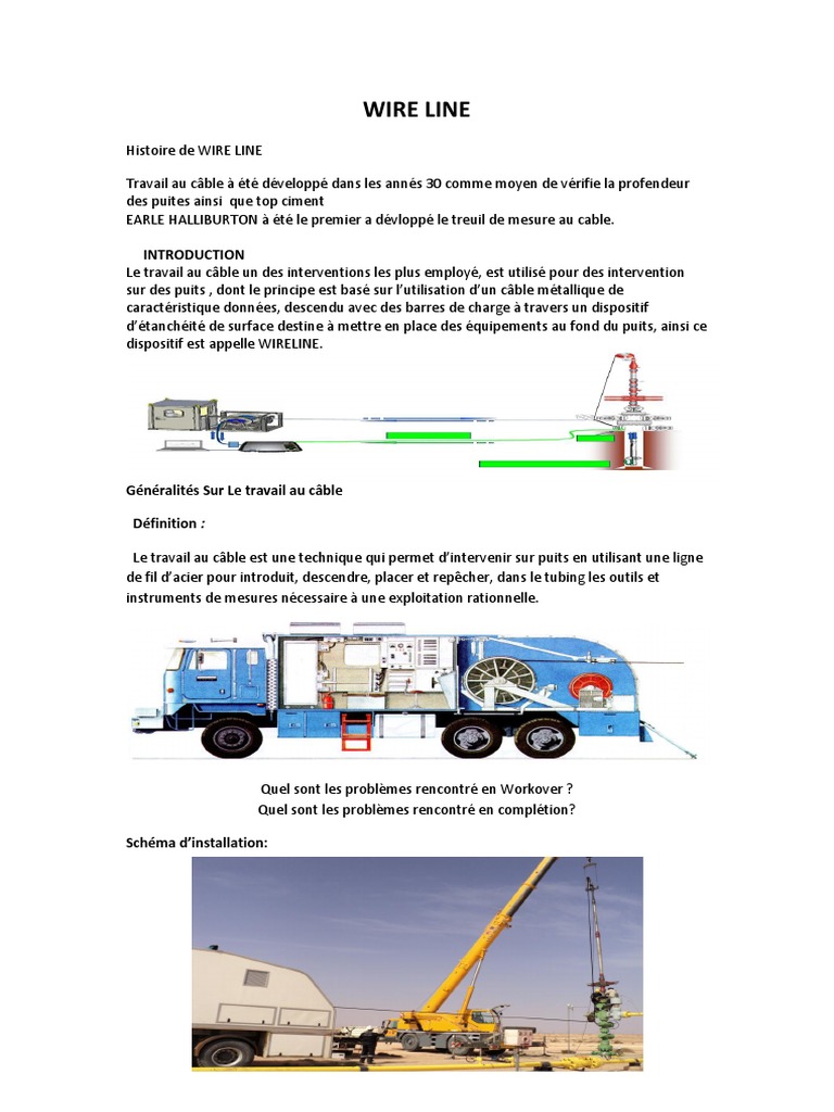 Techniques et Équipements Wireline | PDF | Soupape | Science