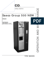 Manual Saeco Group 500 New