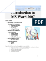 02 MS Word 2007