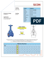 Cast Iron GG25 Gate Valve PN16 Rising Stem