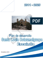 Plan Desarrollo Municipal Santa Lucia Cotzumalguapa PDF