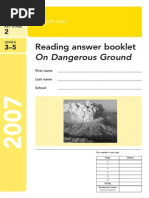 2007 Reading Answer Booklet