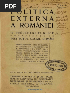 Conferinte Despre Politica Externa
