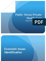 Publc Vs Private Health Care