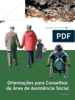 TCU - Cartilha para Conselhos Da Área de Assistência Social