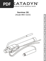 Dessalinizador Manual Katadyn Survivor35 PO