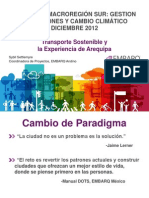 Presentacionsibil - Seminario Minam - Embarq Andino - 20.12.12