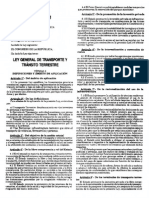 (Ley de Transito) PDF