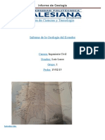 Geología Del Ecuador