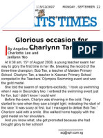 Glorious Occasion For Charlynn Tan