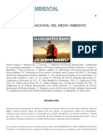 Derecho Ambiental Derecho Internacional Del Medio Ambiente