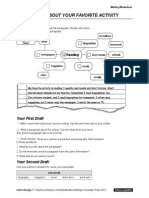 Interchange4thEd Level1 Unit06 Writing Worksheet