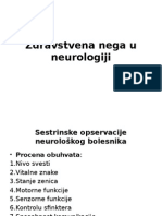 Zdravstvena Nega U Neurologiji