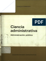 ciencias administrativas Debbasch