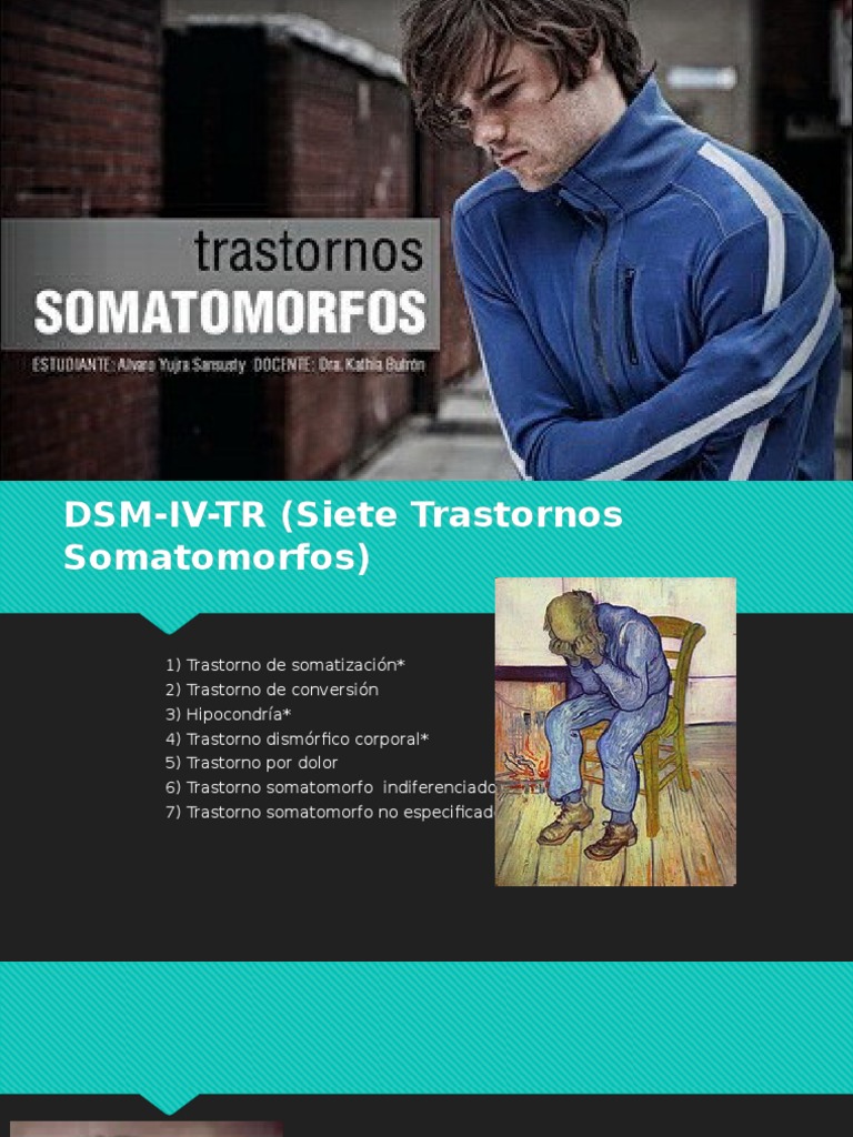 Siete Trastornos Somatomorfos en DSM-IV-TR | PDF | Manual Diagnóstico y ...