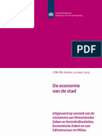 CPB-PBL - de Economie Van de Stad (4mrt15)