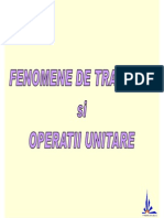 Fenomene Transfer Si Operatii Unitare