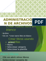 Administracion de Archivos