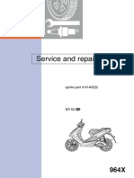 Aprilia SR50 DiTech Service Manual PDF