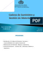 Gestión Materiales y Cadena Suministro