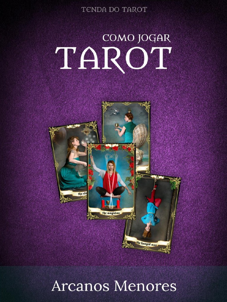 Guia dos Arcanos Menores no Tarot | PDF | Cartas de baralho | Tarô