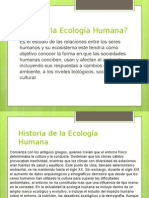 Ecologia Humana