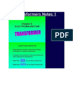 8.4 Transformers Notes 1