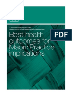 Best Health Outcomes For Maori