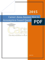 CareerAnna Assumption RC Question Answers