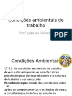 Condições Ambientais de Trabalho-AULA