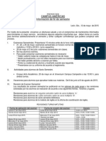 Circular Interna de Fin de Semestre Mayo 2015