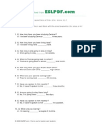 Prepositions of Time Quiz.