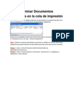 Como Eliminar Documentos Atascados en La Cola de Impresión