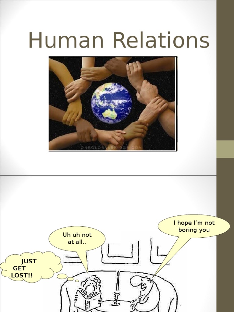 Understanding Human Relations Skills | PDF | Interpersonal ...