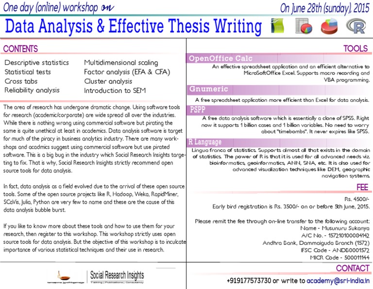 Data Analysis Workshop June 28 | PDF | Business | Computers