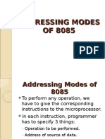 Addressing Modes of 8085