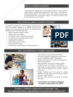 Certified Consultant 1 PG Brochure