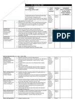 D L - Action Plan - 2015: Interpersonal Relationships