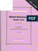Grama_Mihai Eminescu Studiu Critic