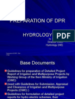 Preparation of DPR - Hydrological Studies