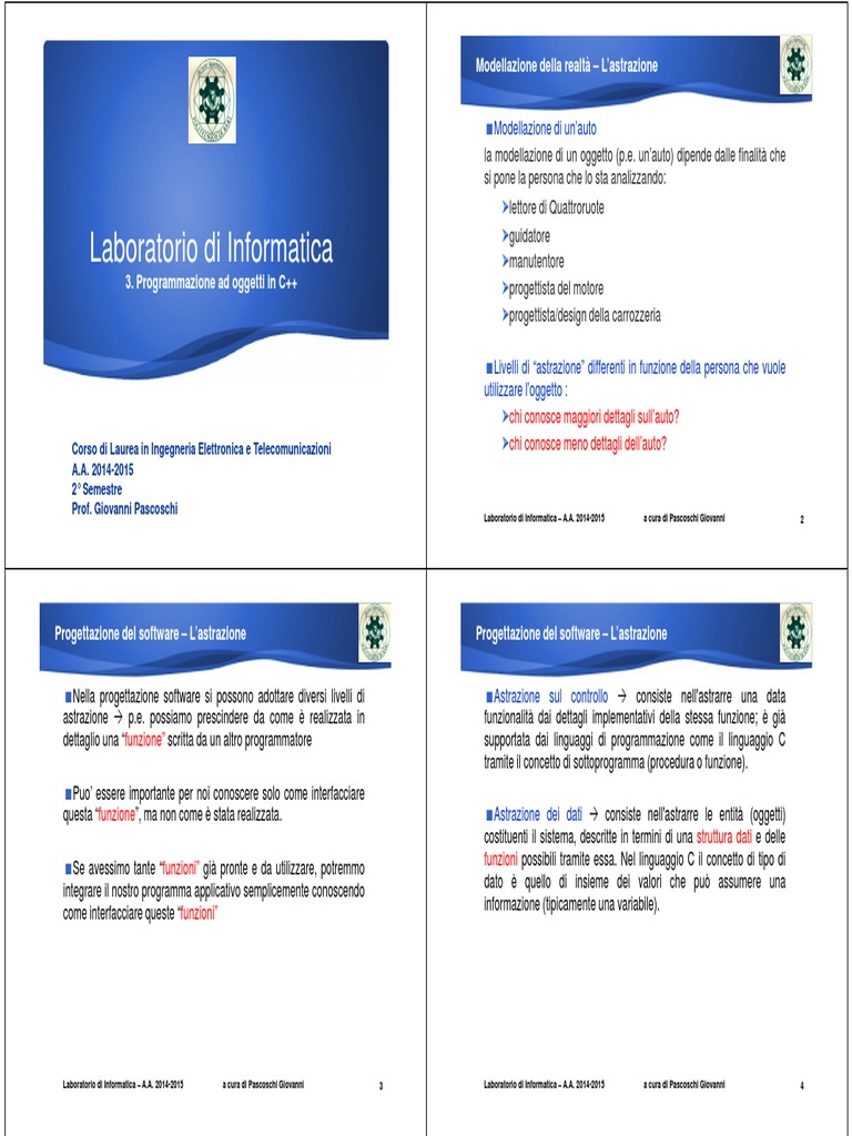 Fondamenti Di Programmazione In C++ Pdf