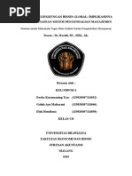 Download PERUBAHAN LINGKUNGAN BISNIS GLOBALdoc by galuhmahar SN266434405 doc pdf